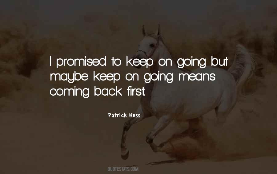 Keep On Going Quotes #1465590