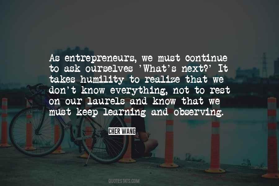 Keep On Learning Quotes #1311737