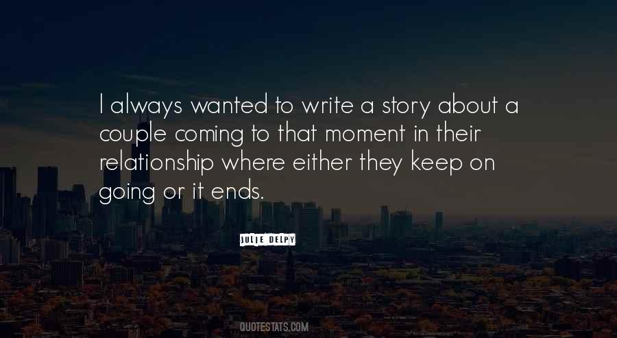 Keep On Writing Quotes #1141765