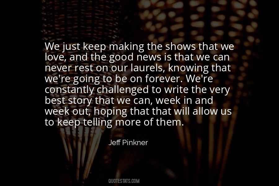 Keep On Writing Quotes #1431091