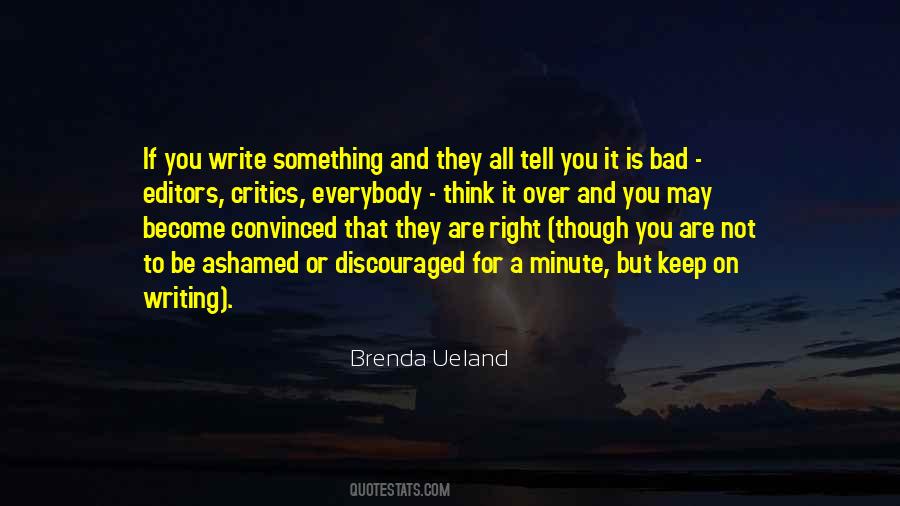 Keep On Writing Quotes #1512790