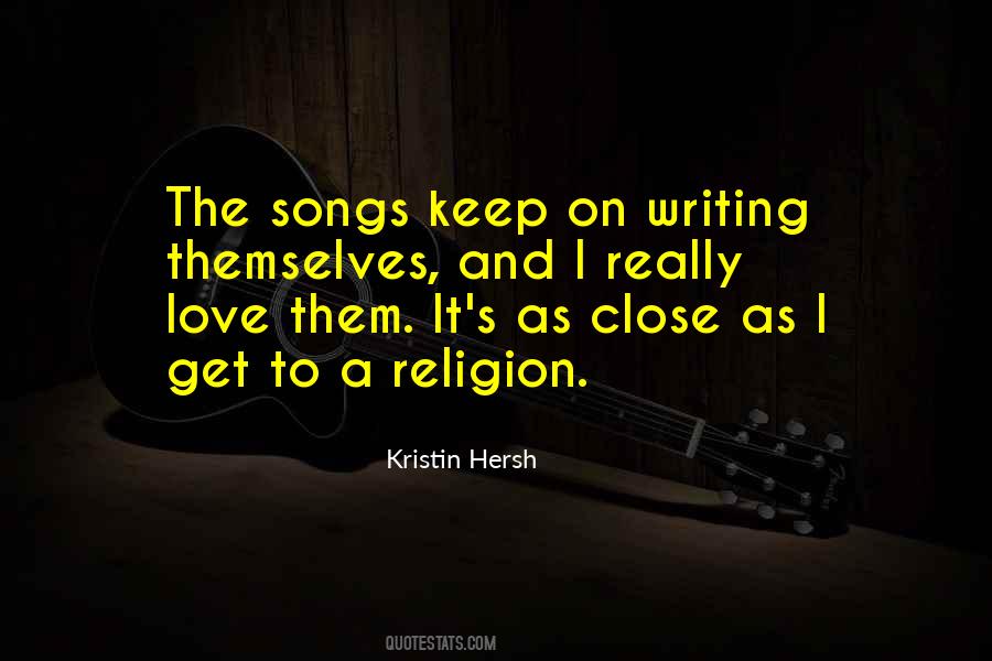 Keep On Writing Quotes #576536