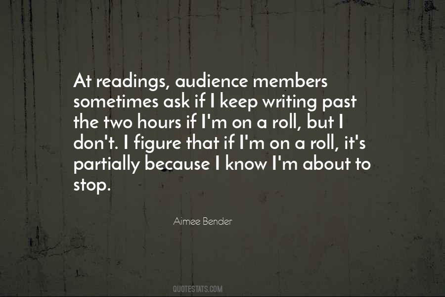 Keep On Writing Quotes #587807
