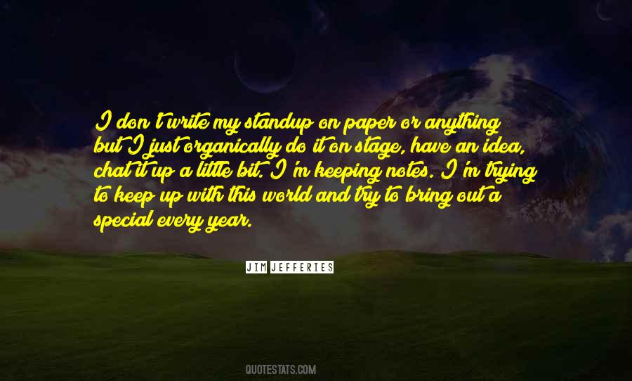 Keep On Writing Quotes #911148
