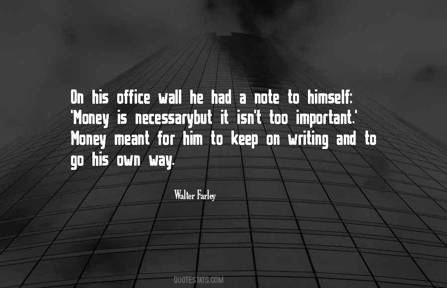 Keep On Writing Quotes #981027