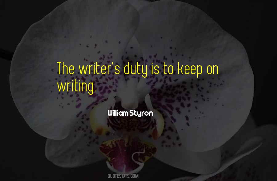 Keep On Writing Quotes #986664