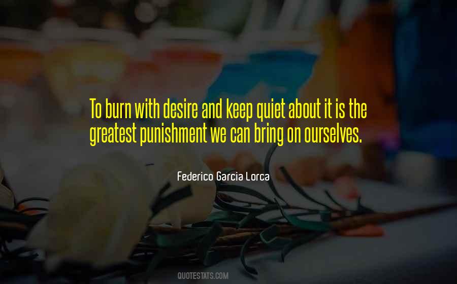 Keep Quiet Love Quotes #229755