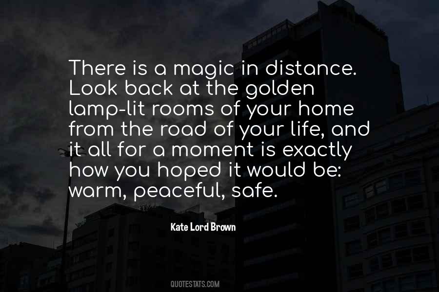 Keep Safe Distance Quotes #1532136