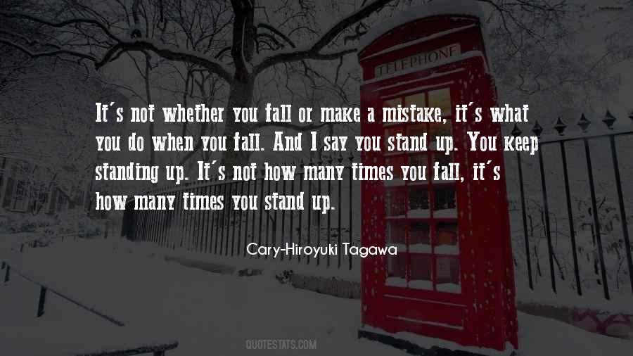 Keep Standing Up Quotes #1664440