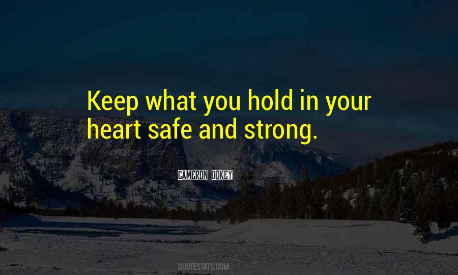 Keep Strong Quotes #531004