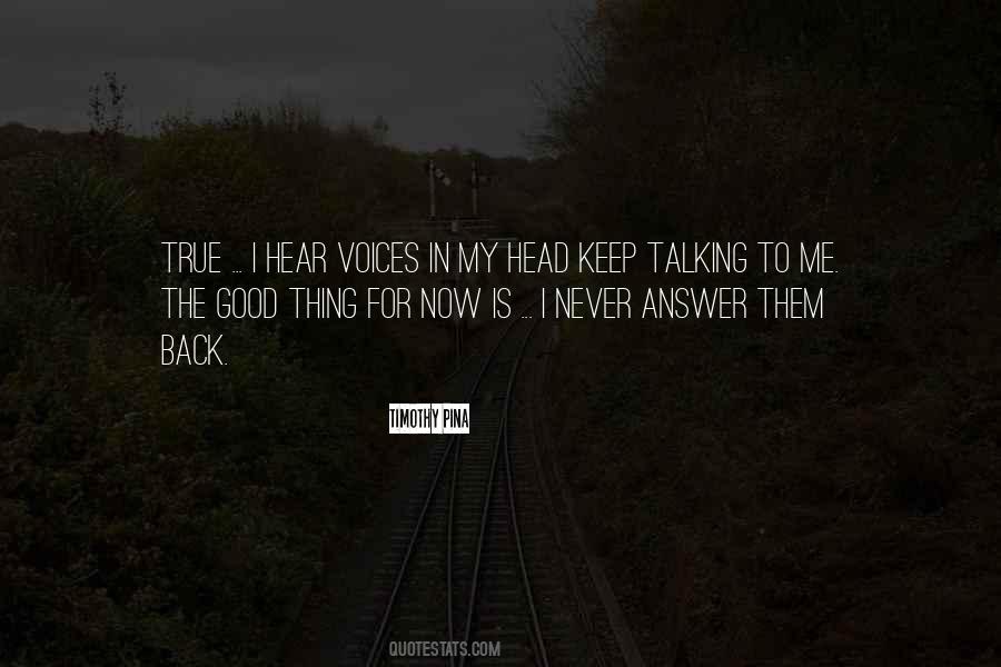 Keep Talking Quotes #720539