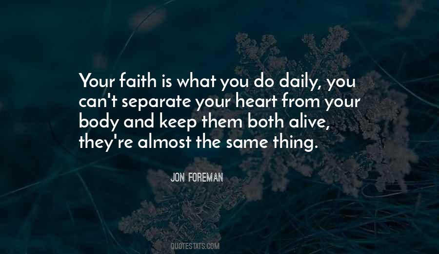 Keep The Faith Quotes #130460