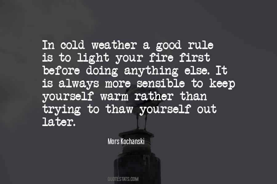 Keep Warm Quotes #524659