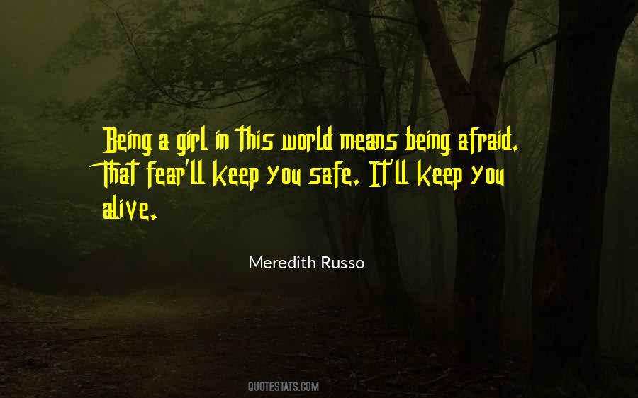 Keep You Safe Quotes #1711312