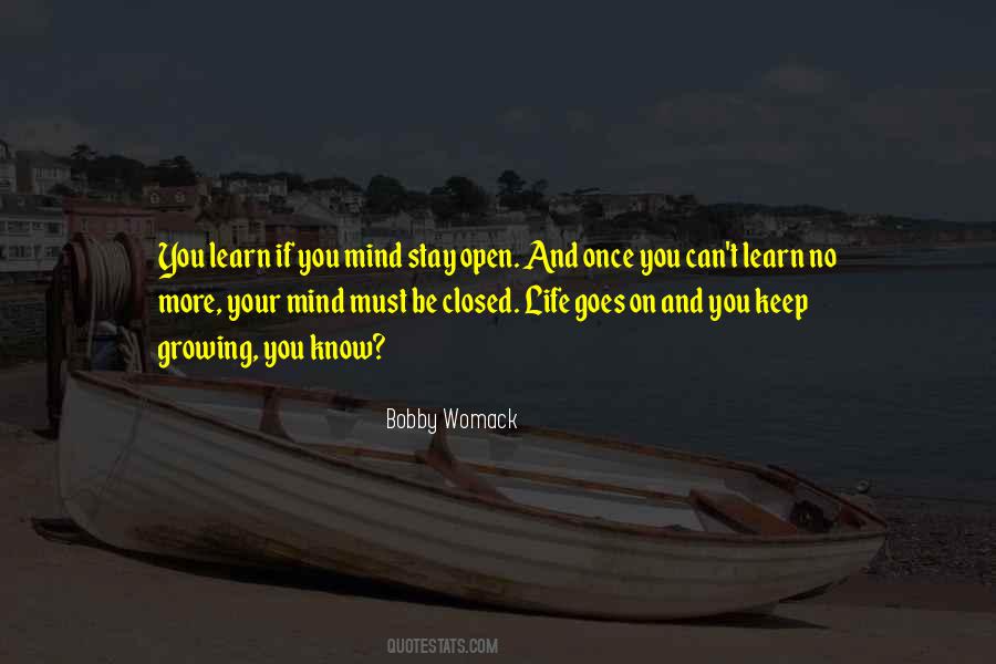Keep Your Mind Open Quotes #127118