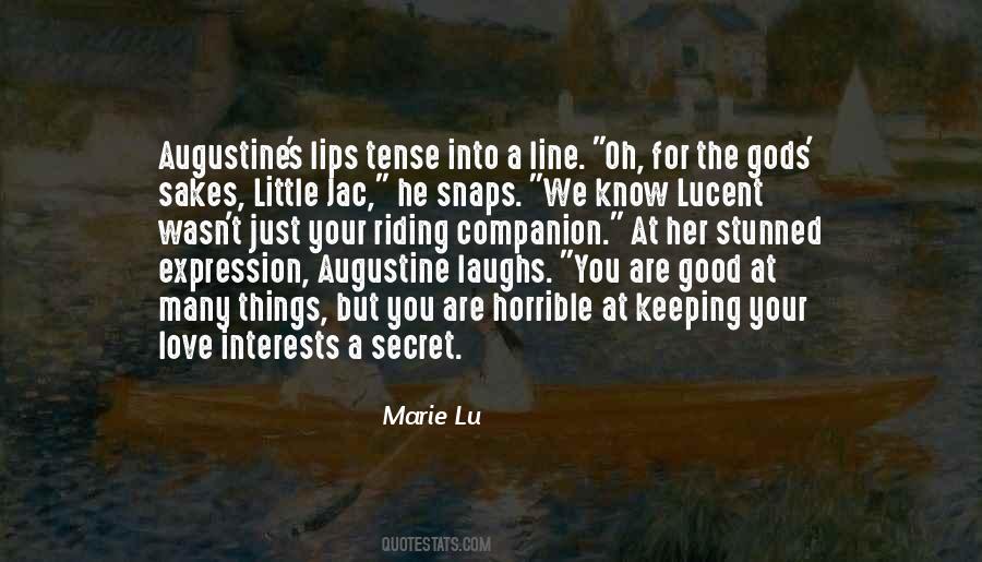 Keeping A Secret Quotes #1397879