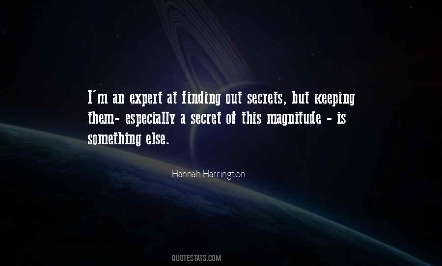 Keeping A Secret Quotes #1609069