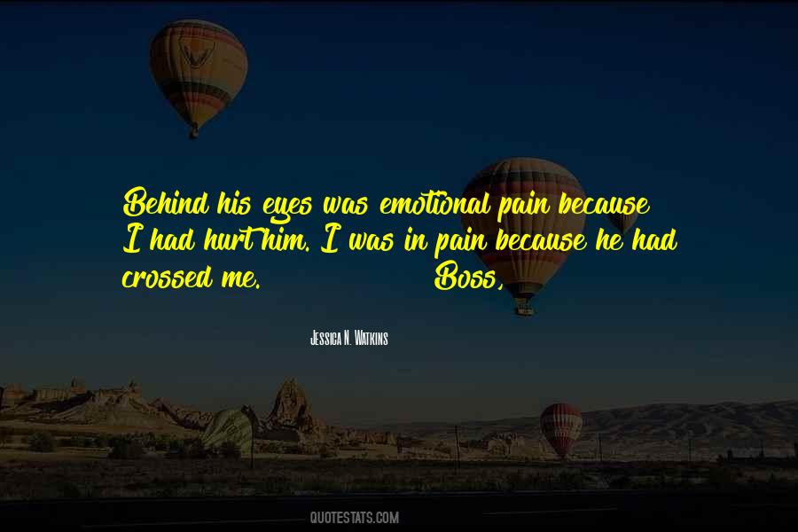 Quotes About Emotional Hurt #1000680