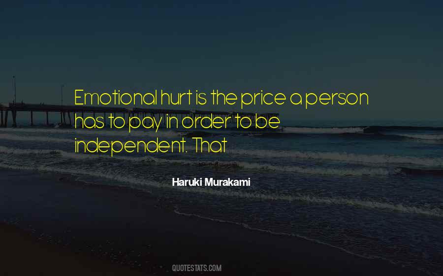 Quotes About Emotional Hurt #500088