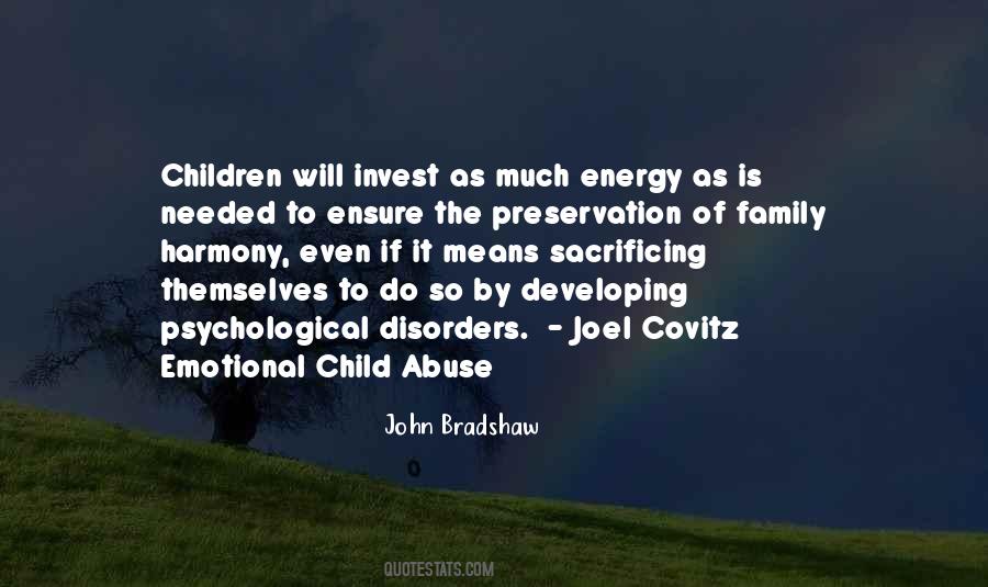 Quotes About Emotional Child Abuse #825535