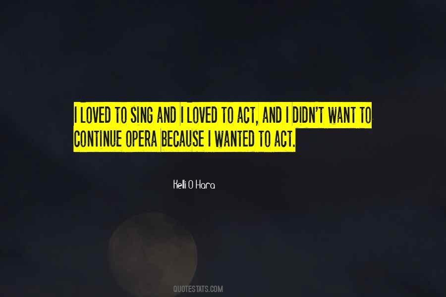 Kelli O Hara Quotes #448467