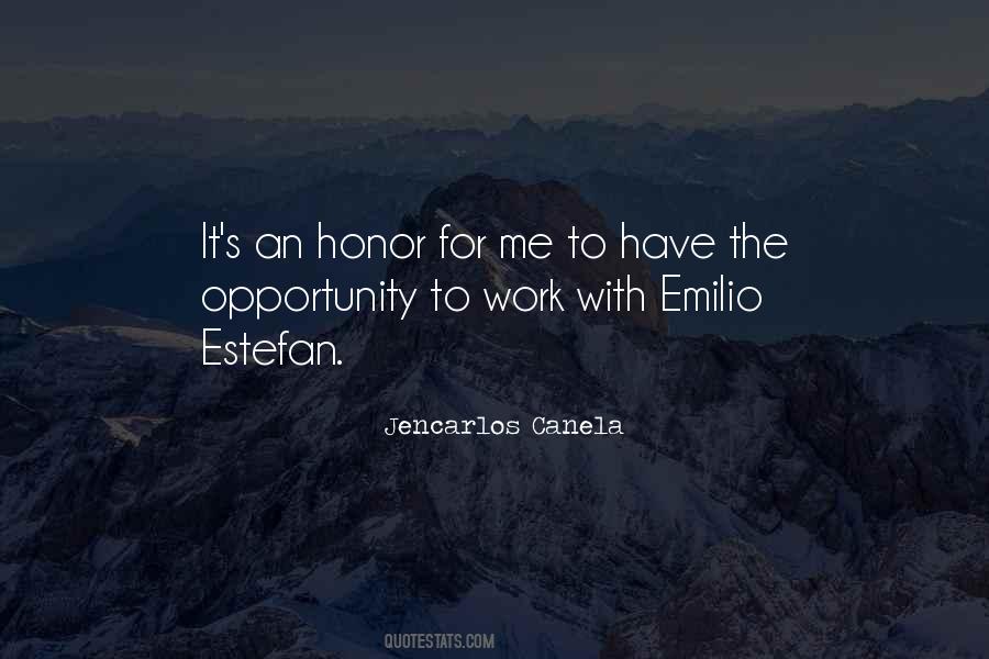 Quotes About Emilio #783324