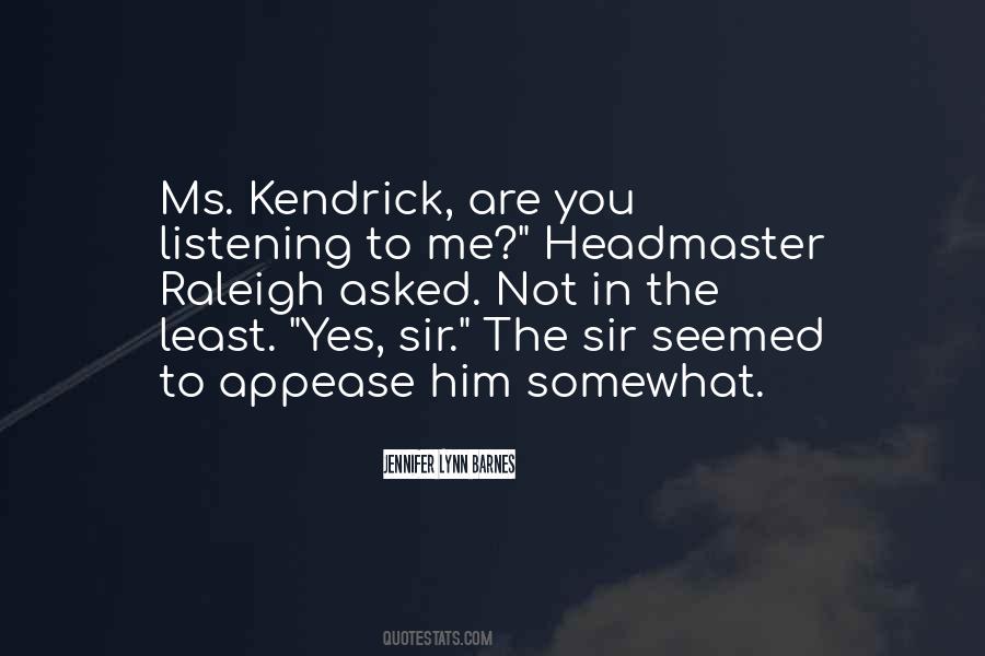 Kendrick Quotes #1611290