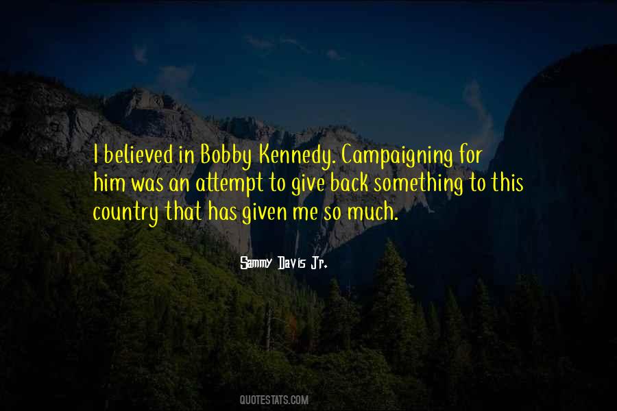 Kennedy Bobby Quotes #1059670