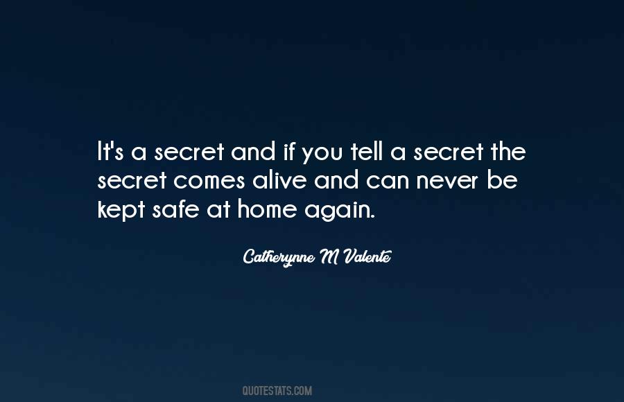 Kept Secret Quotes #1027028