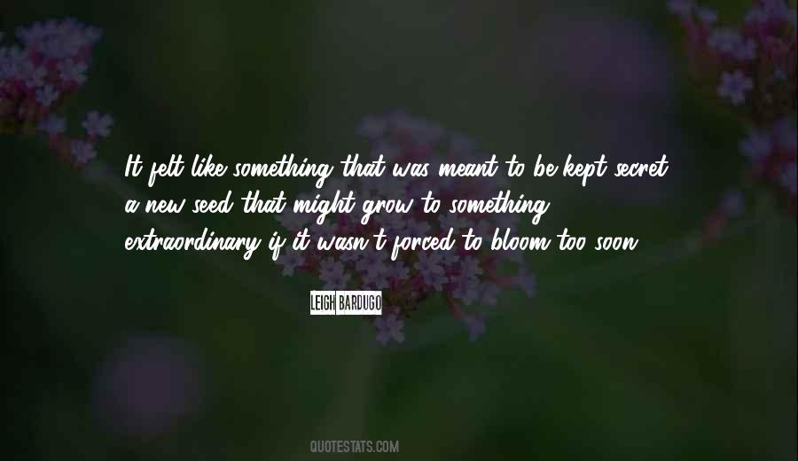 Kept Secret Quotes #328550