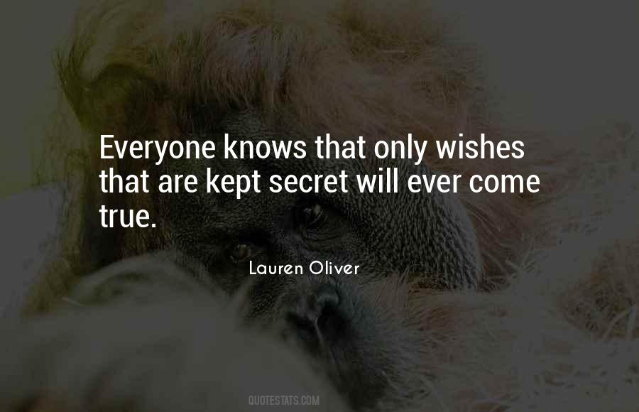 Kept Secret Quotes #643606