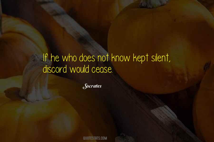 Kept Silent Quotes #272038