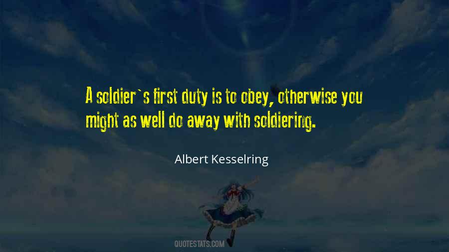 Kesselring Quotes #373598