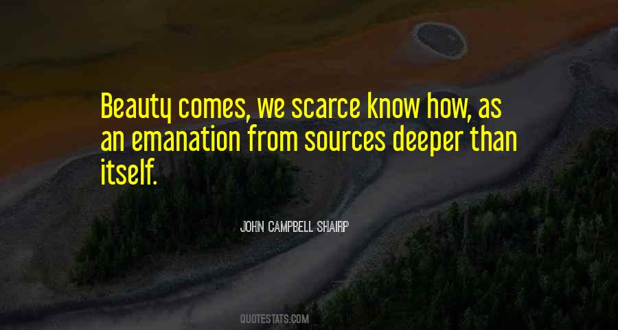 Quotes About Emanation #1069305