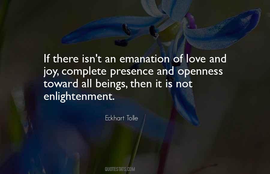 Quotes About Emanation #23300