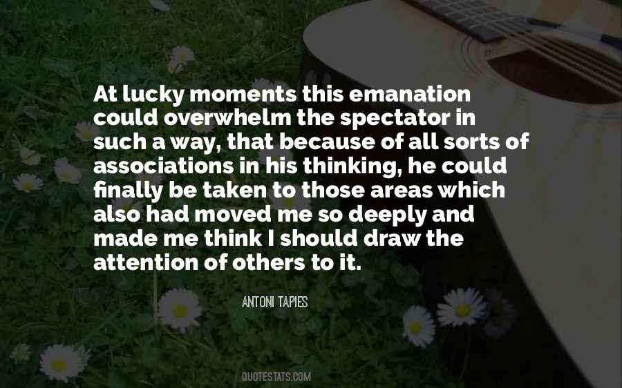 Quotes About Emanation #957830