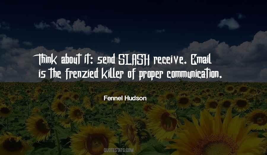 Quotes About Email Communication #1298157
