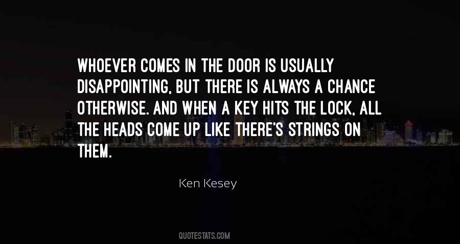 Key And Lock Quotes #1337480