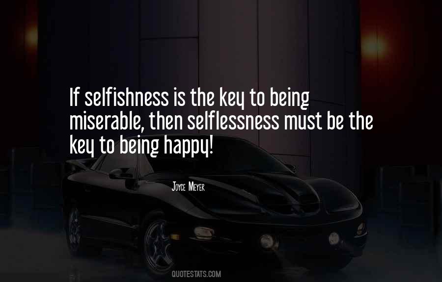 Key To Being Happy Quotes #115185