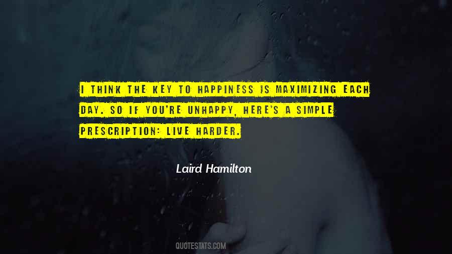 Key To Happiness In Life Quotes #800498