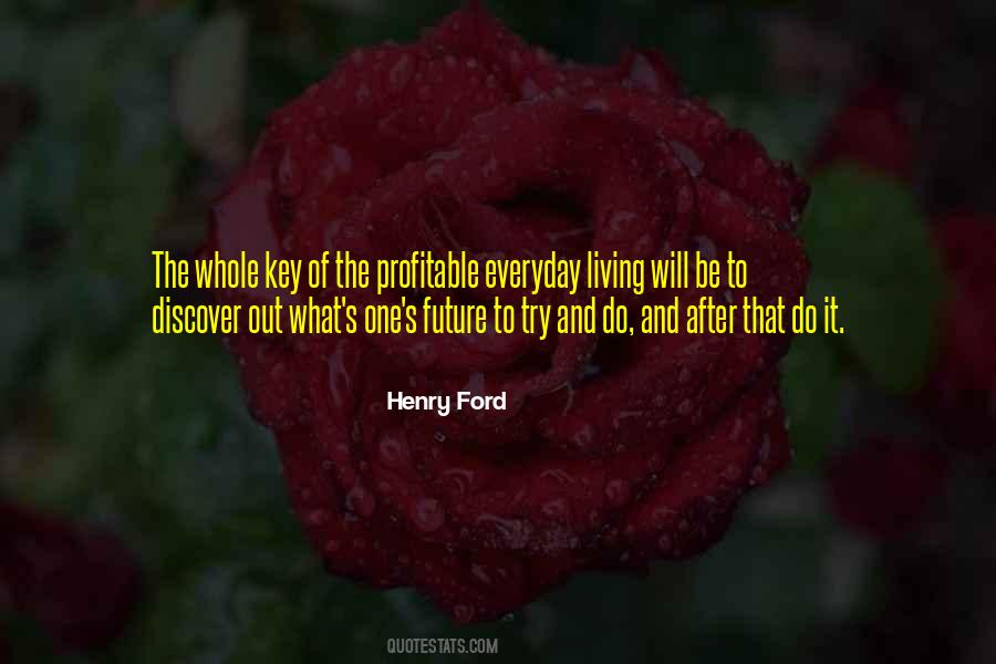 Key To The Future Quotes #1671255