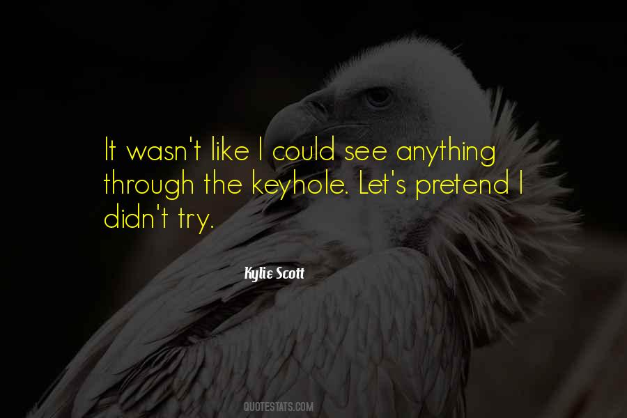 Keyhole Quotes #1742658