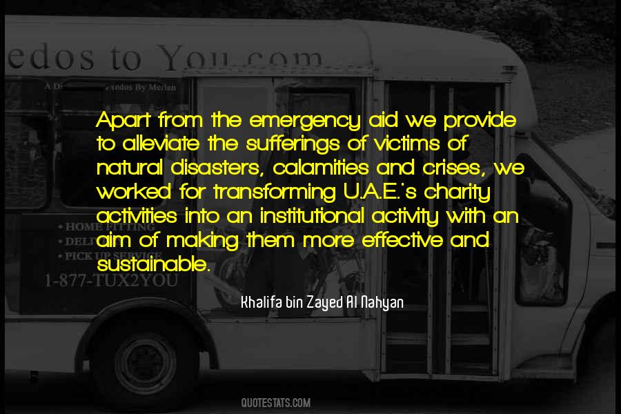 Khalifa Bin Zayed Quotes #389888