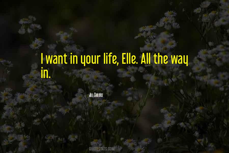 Quotes About Elle #489871