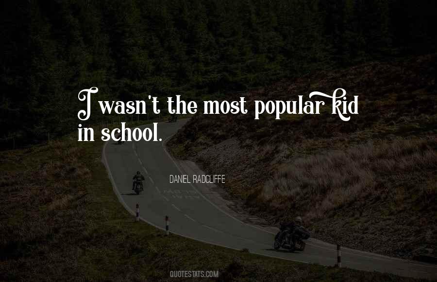 Kid In School Quotes #160261