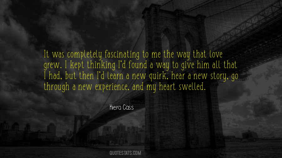 Kiera Cass Love Quotes #25137