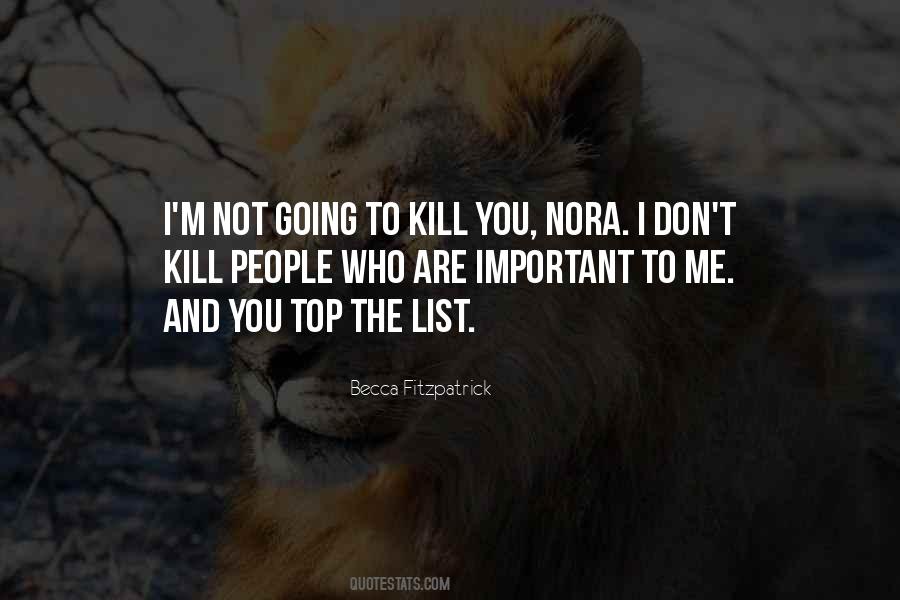 Kill You Quotes #1265951