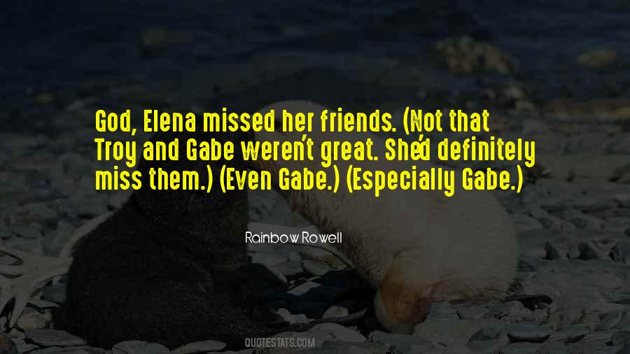 Quotes About Elena #993097