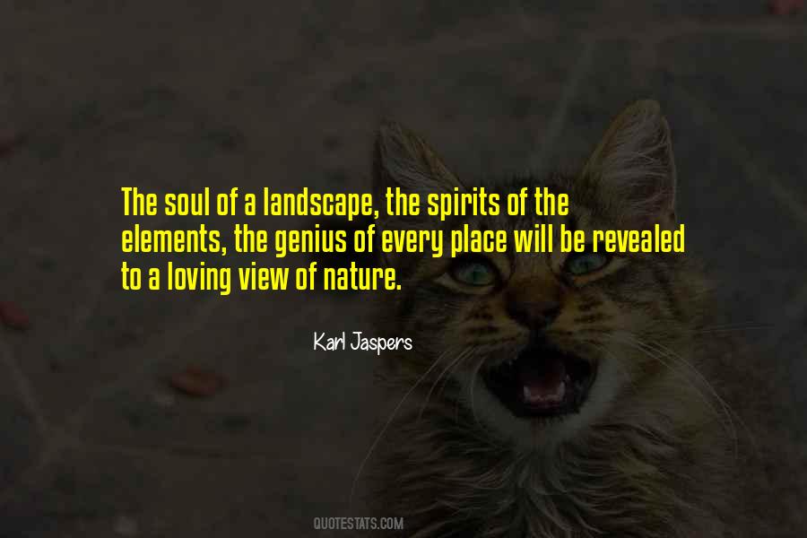 Quotes About Elements Of Nature #1250600