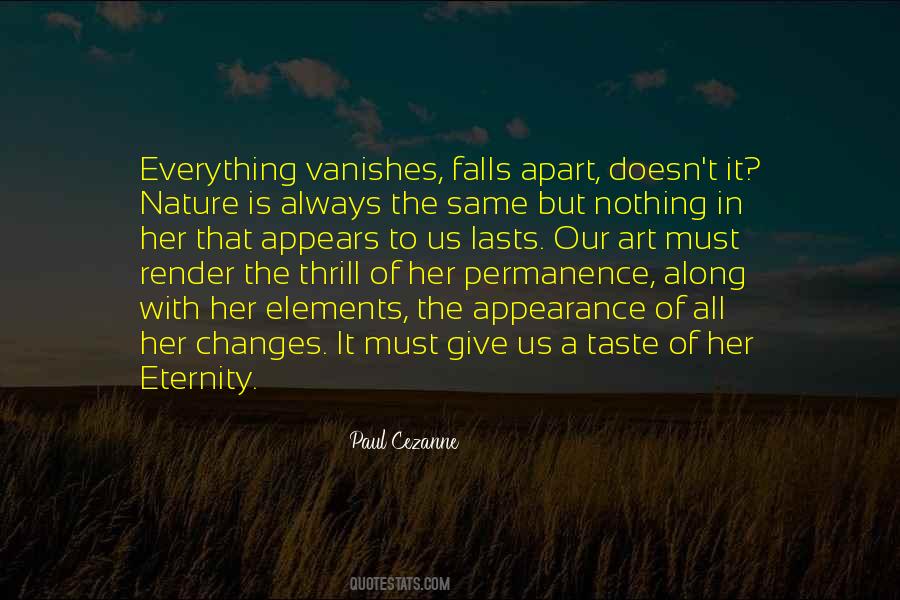 Quotes About Elements Of Nature #669328